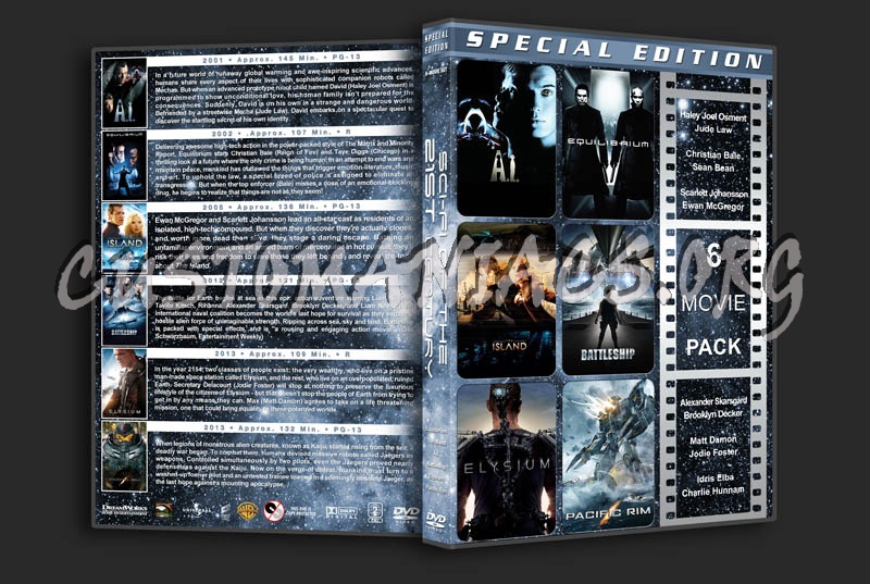 Sci-Fi 0f the 21st Century Collection dvd cover