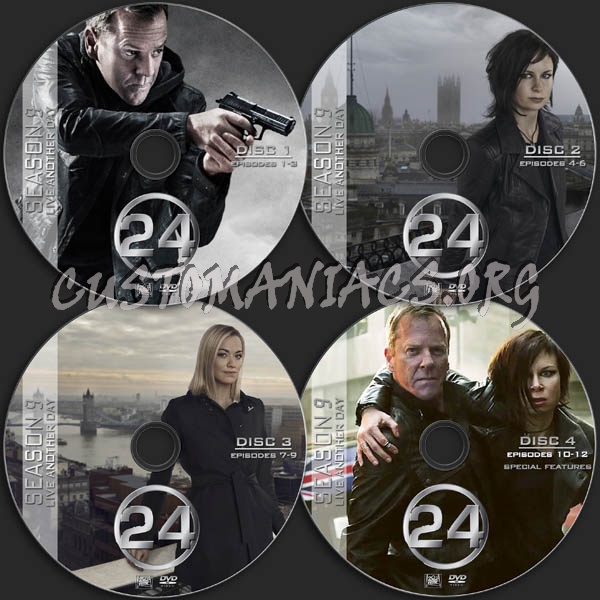 24 - Season 9: Live Another Day dvd label