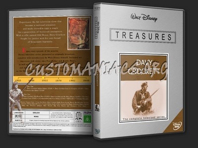 Disney Treasures - Davy Crockett dvd cover