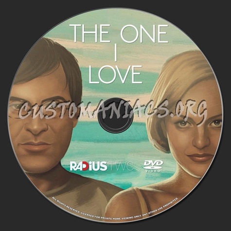 The One I Love dvd label