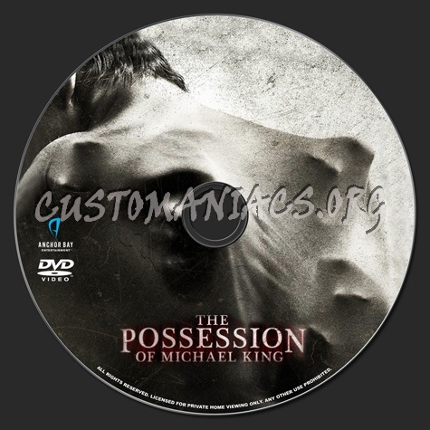 The Possession of Michael King dvd label