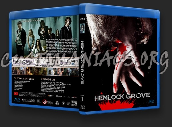 Hemlock Grove Season 1 blu-ray cover