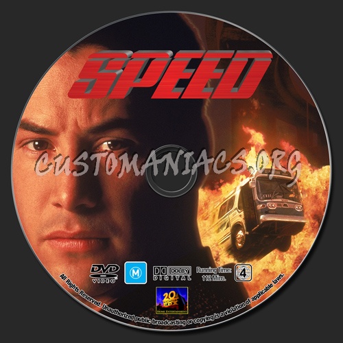 Speed dvd label