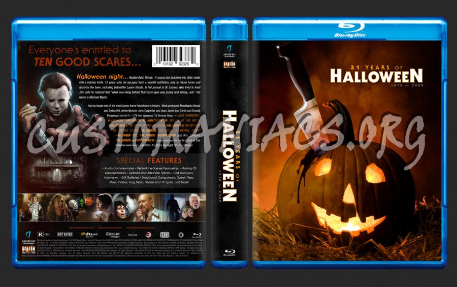 31 Years of Halloween Update blu-ray cover