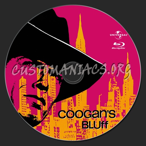 Coogan's Bluff blu-ray label