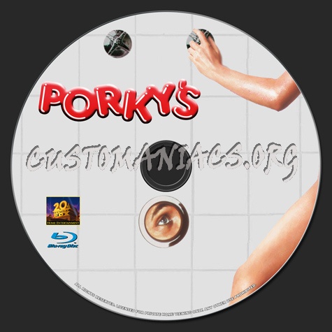 Porky's blu-ray label