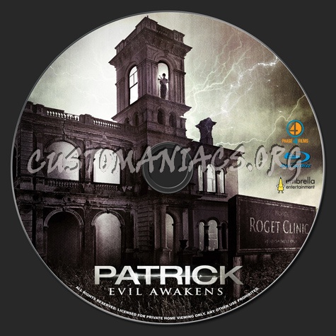 Patrick blu-ray label