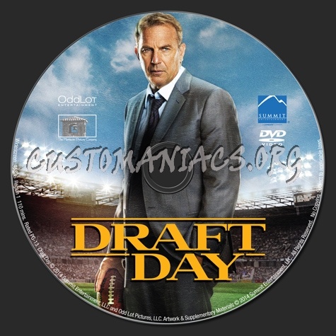 Draft Day dvd label