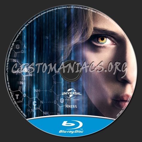 Lucy blu-ray label