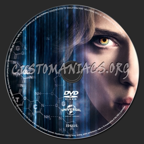 Lucy dvd label