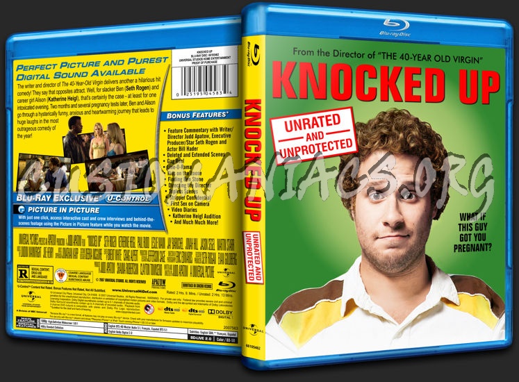 Knocked Up Blu Ray Cover Dvd Covers And Labels By Customaniacs Id 217763 Free Download Highres