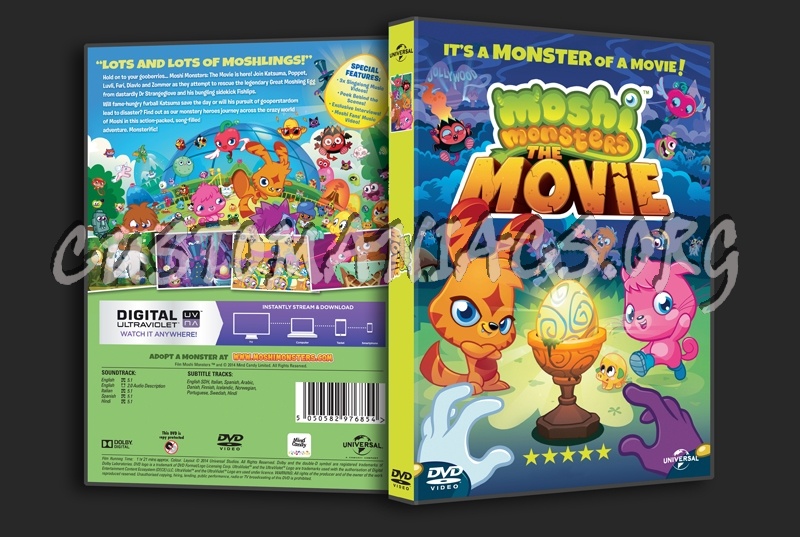 Moshi MonstersMoshi Monsters dvd cover