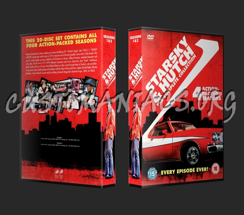 Starsky & Hutch: The Complete Collection dvd cover