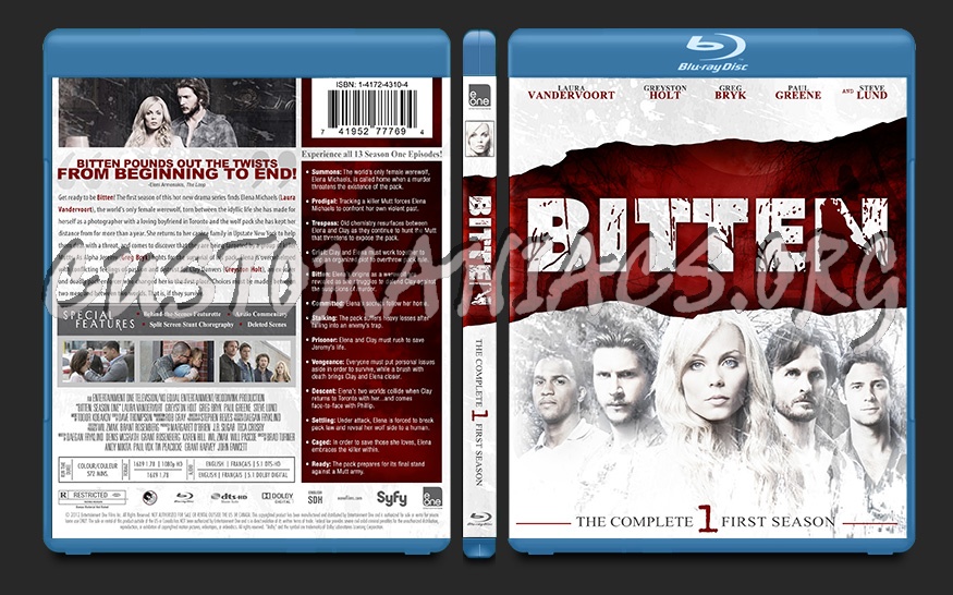 Bitten Season 1 blu-ray cover