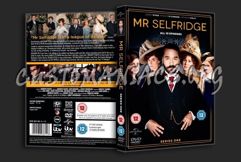 Mr Selfridge Series 1 dvd cover