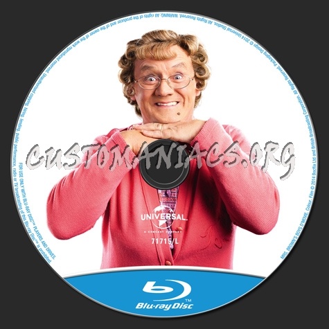 Mrs Brown's Boys D'Movie blu-ray label