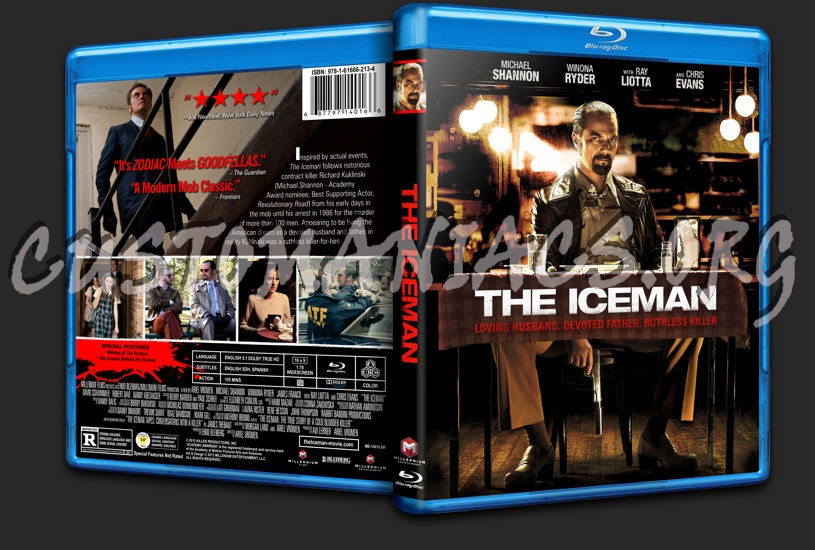 The Iceman blu-ray cover