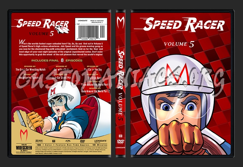 Speed Racer Vol 5 dvd cover