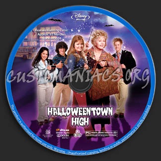 Halloweentown High blu-ray label