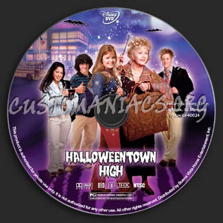 Halloweentown High dvd label