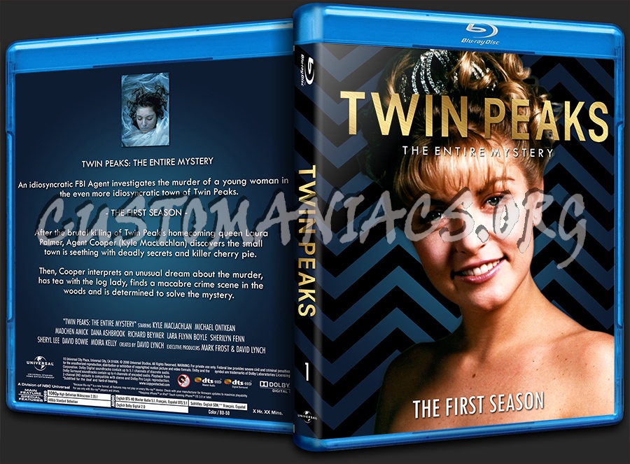 Twin Peaks: The Entire Mystery blu-ray cover