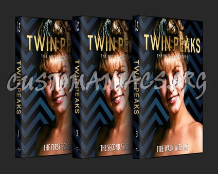 Twin Peaks: The Entire Mystery blu-ray cover