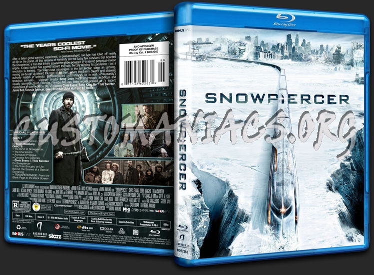 Snowpiercer blu-ray cover