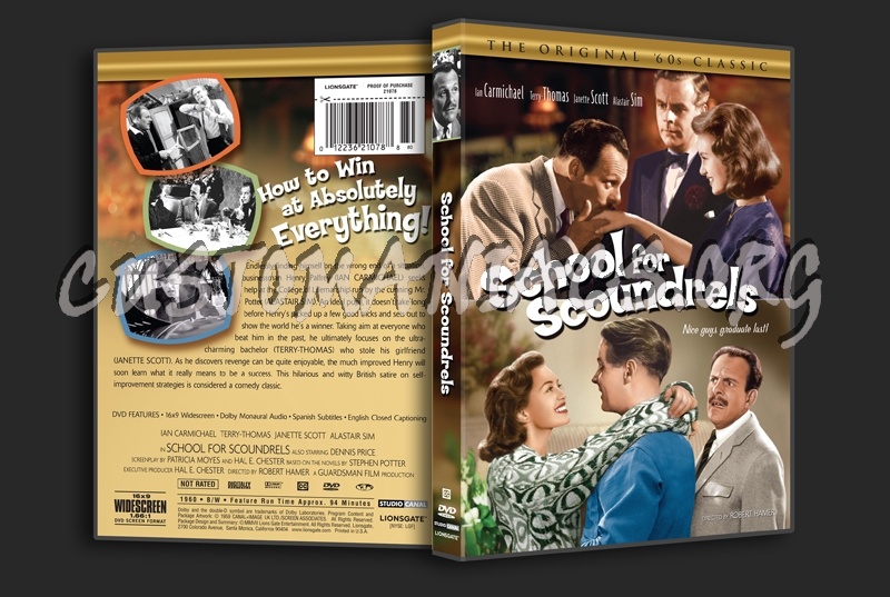 School For Scoundrels 1960 dvd cover