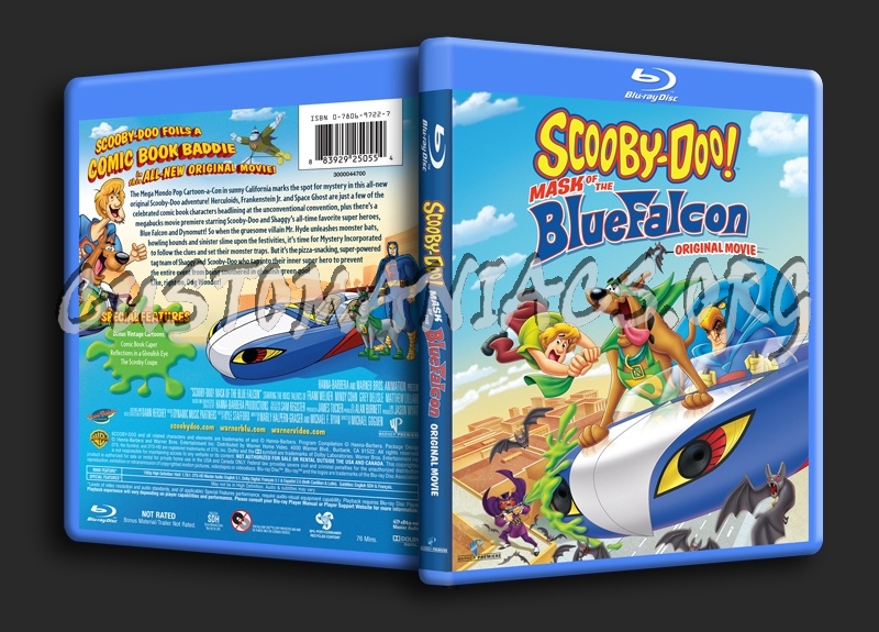 Scooby-Doo! Mask of the Blue Falcon blu-ray cover