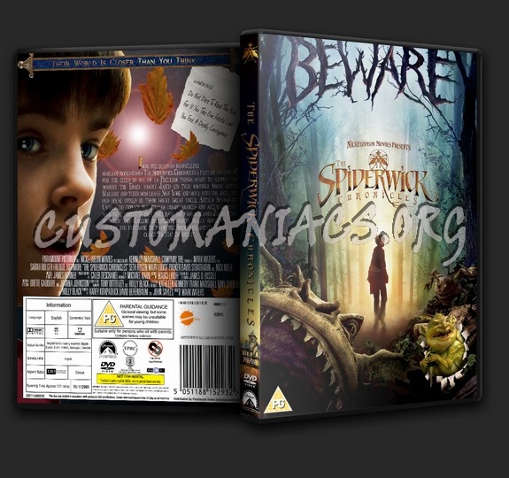 The Spiderwick Chronicles dvd cover DVD Covers & Labels by