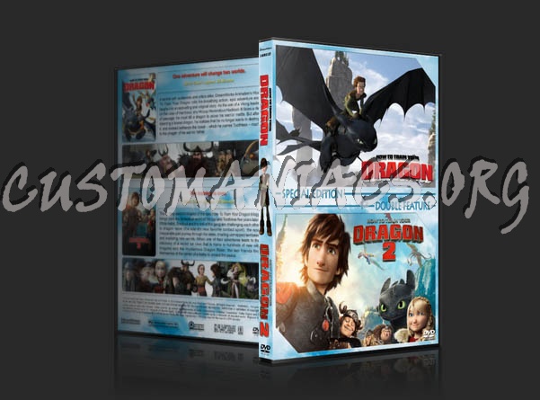 How to Train Your Dragon Double Feature dvd cover