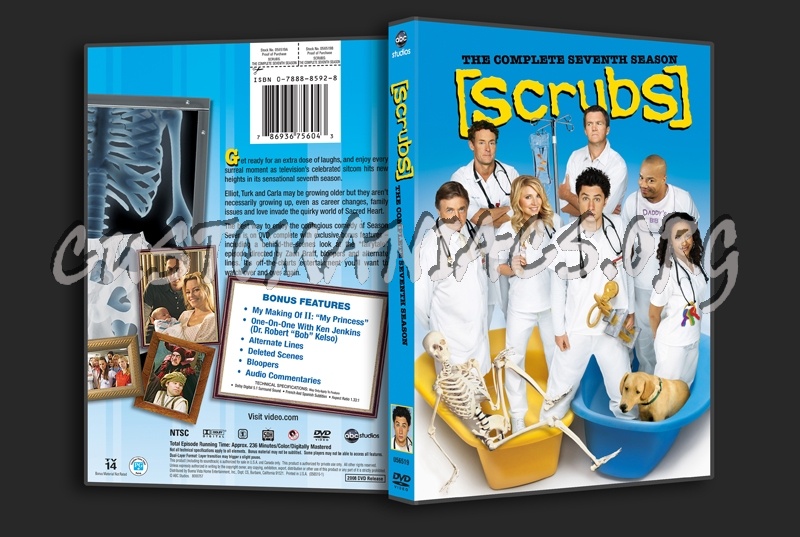Scrubs Season 7 dvd cover