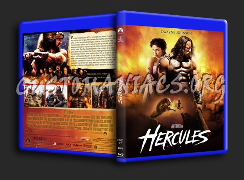 Hercules blu-ray cover