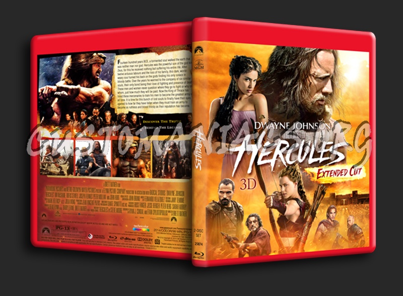 Hercules blu-ray cover