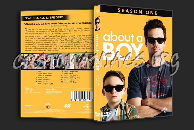 About A Boy Season 1 dvd cover