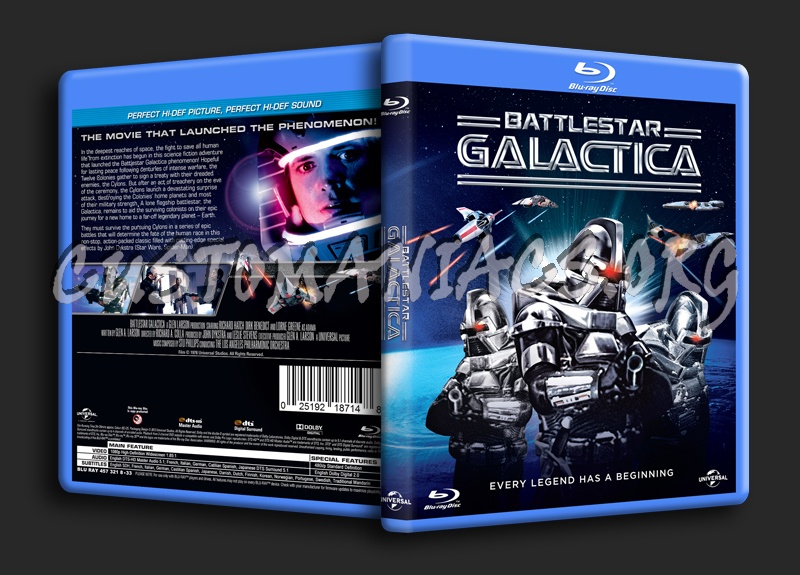 Battlestar Galactica blu-ray cover