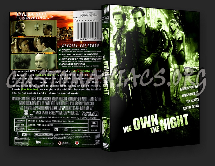 We Own the Night dvd cover