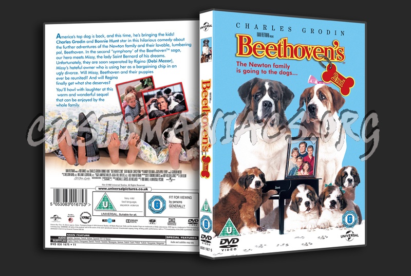 Beethoven's 2nd dvd cover