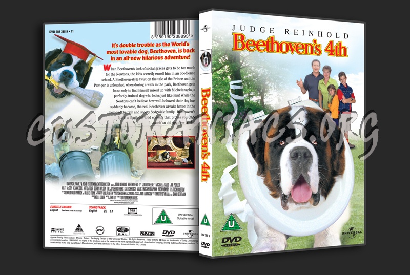 Beethoven's 4th dvd cover - DVD Covers & Labels by Customaniacs, id ...