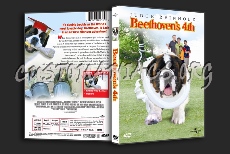 Beethoven's 4th dvd cover