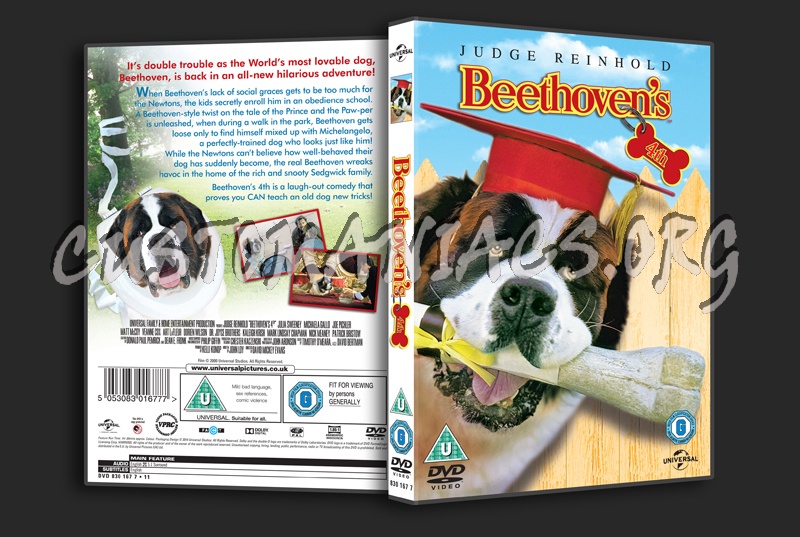 Beethoven's 4th dvd cover - DVD Covers & Labels by Customaniacs, id ...