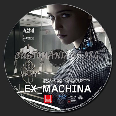 Ex Machina blu-ray label