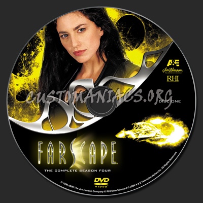 Farscape Season 4 dvd label