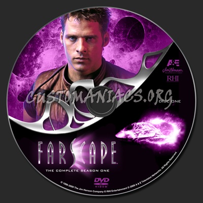 Farscape Season 1 dvd label