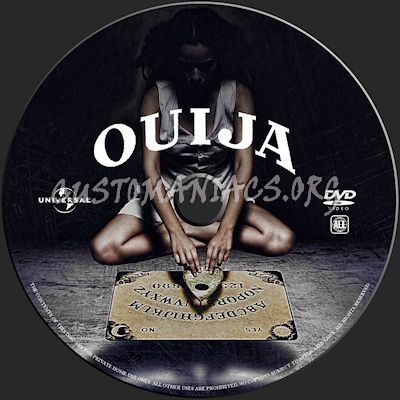 Ouija dvd label