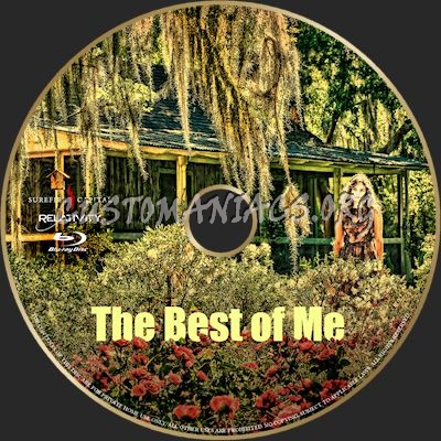 The Best of Me blu-ray label