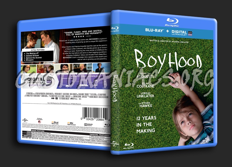 Boyhood blu-ray cover