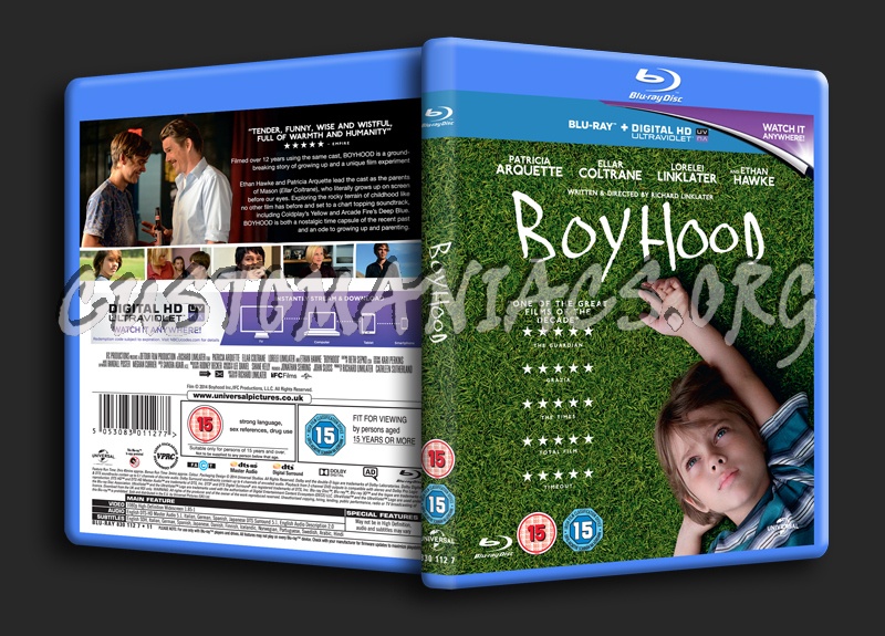 Boyhood blu-ray cover