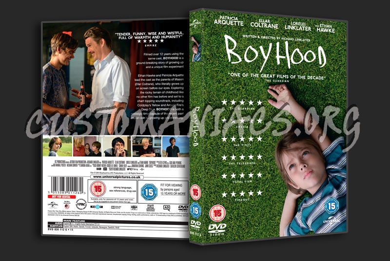 Boyhood dvd cover