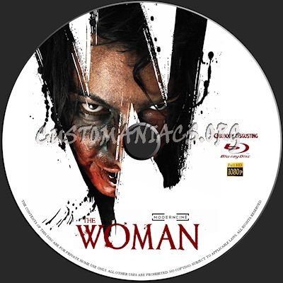 The Woman blu-ray label